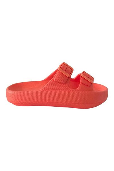 Akınal Bella Akınal Double Buckle Eva Slippers