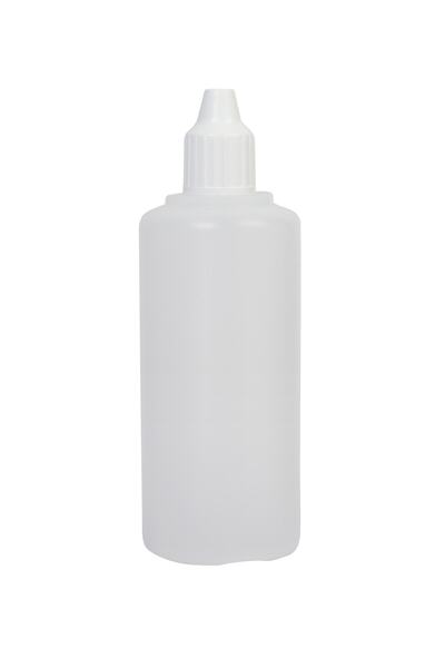 makrobay 100cc - Aseton Hdpe Boş Şişe - Şeffaf Mürekkep - Damlalıklı - 10 Adet