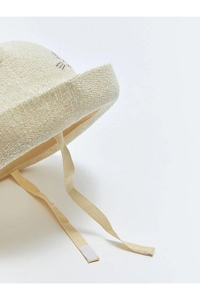 LC Waikiki Lcw Baby - Patterned Baby Girl Straw Hat