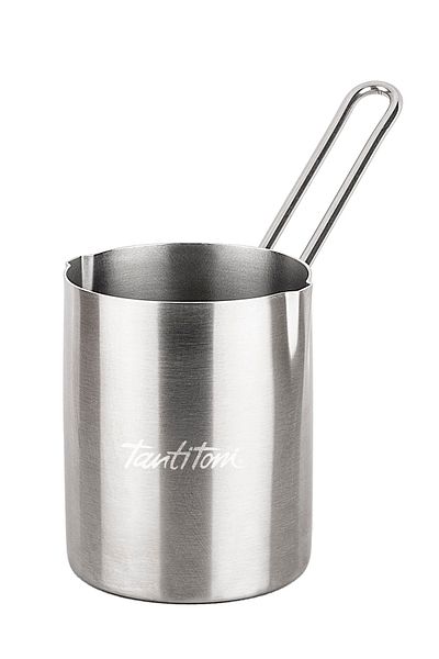 Tantitoni Stainless Steel Double Mouth Cylinder Coffee Pot 500ml