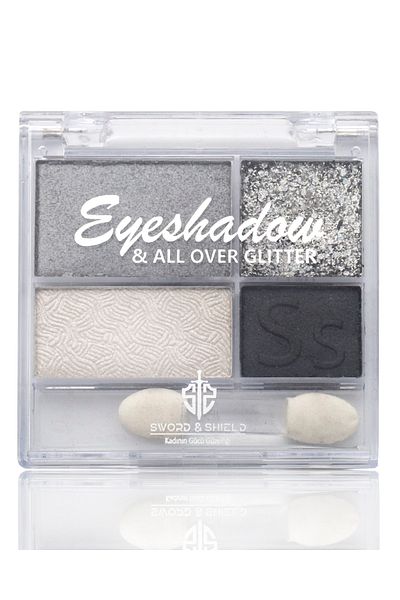 Tikatti S&S Glitter Eyeshadow - 4 Colors, Model 02