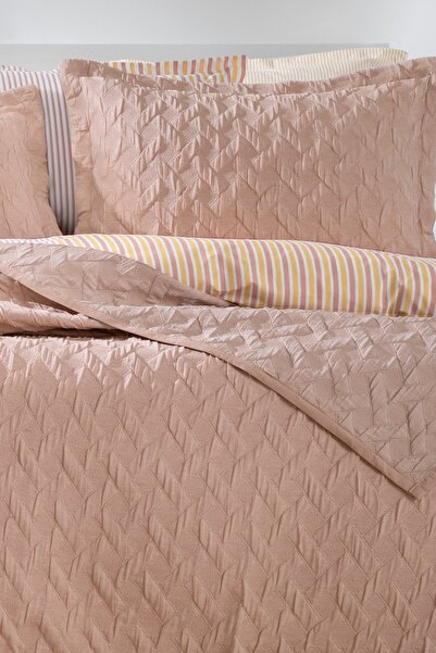 Yataş Lennox Double Bed Set - Dusty Rose Cover