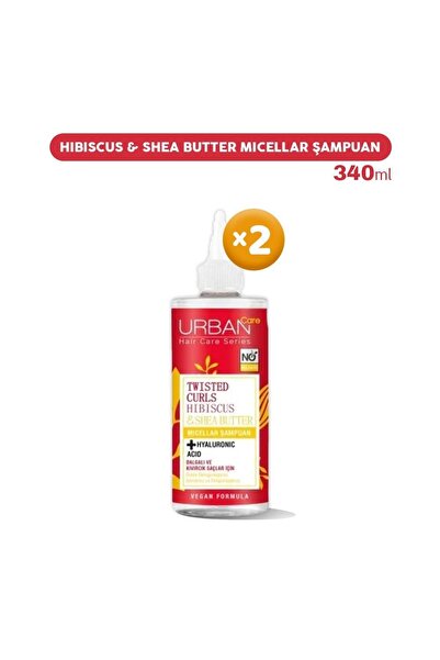 Urban Care Hibiscus & Shea Butter Micellar Şampuan 340 Ml X 2