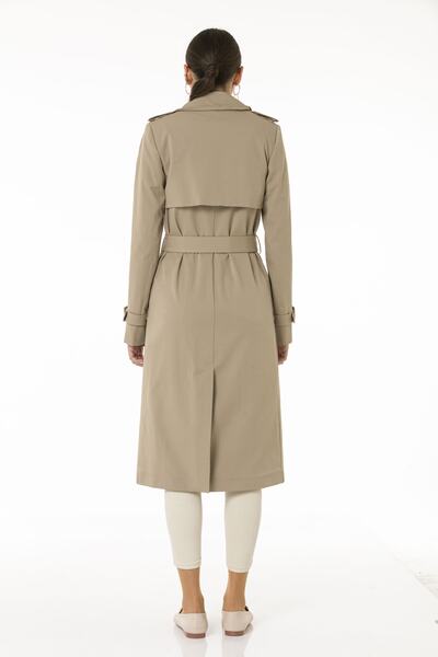 Icon Kadın Bej Şimal Trençkot 1639 Kb