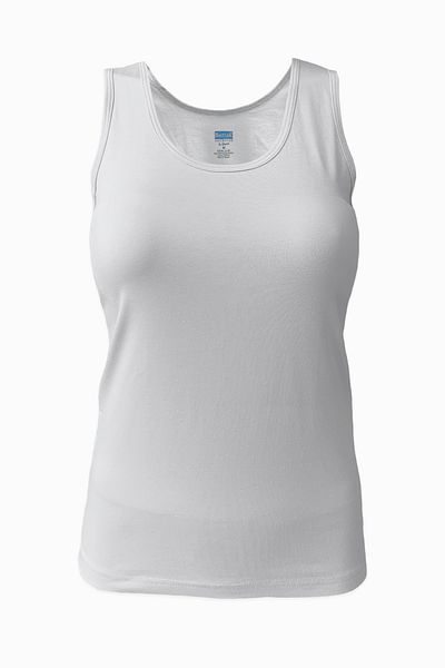 Berrak White Skin Γυναικείο εσώρουχο 2 Pack Cotton Lycra Thick Strap 2127