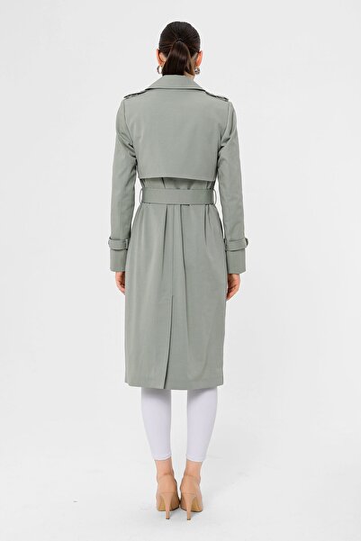 Icon Kadın Haki Şimal Trençkot 1639 Kb