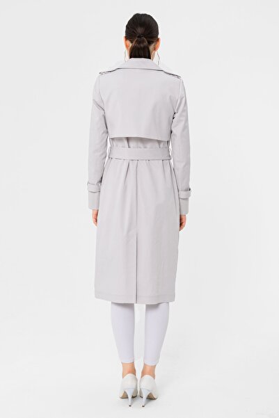 Icon Kadın Lila Şimal Trençkot 1639 Kb