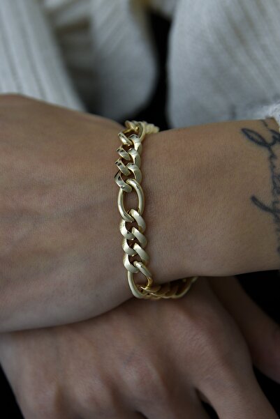 CETAŞ Kadın Italyan Figaro Bileklik