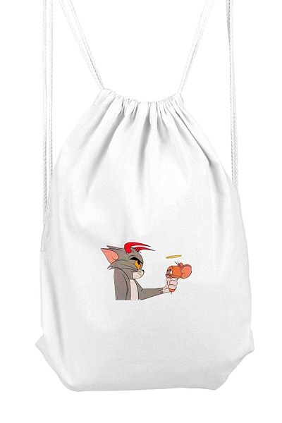 herotasarım Αθλητικό σακίδιο πλάτης Tom And Jerry Bll3540 Model