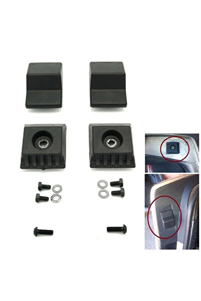 İDEAL OTOMOTİV Mercedes W124 A124 C124 Arka Bagaj Takozu 4lü Seti A1247580044...