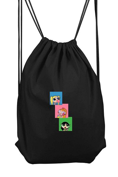 herotasarım Αθλητικό σακίδιο πλάτης Powerpuff Girls Bll3738 Model