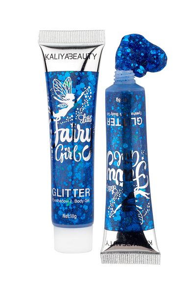 Tikatti Short Cut Blue Glitter Gel - Fairy Girl