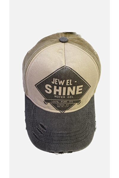 İşnar Kostan Aksesuar Unisex Eskitme Kot Spor Şapka