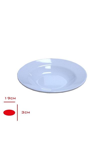 Akel Melamine 19cm Restaurant Pit Plate 019tb