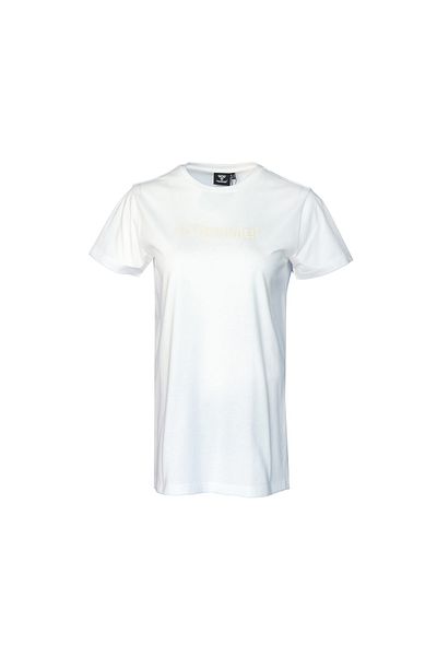 hummel Reta T Shirt Γυναικείο Casual T-Shirt 911698-9003 Λευκό