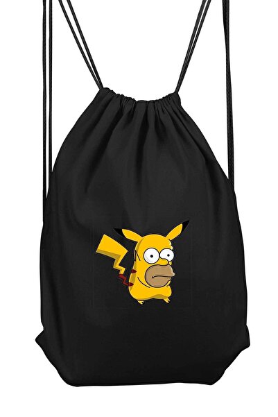herotasarım Simpson Pikachu Sports Ranac - Bll3517