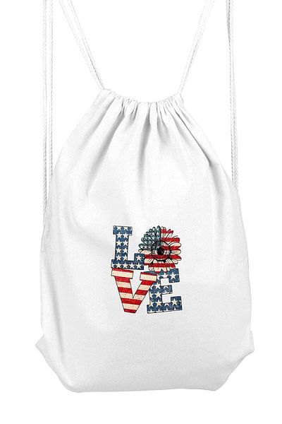 herotasarım Αθλητικό σακίδιο πλάτης Love Usa Bll3701 Model