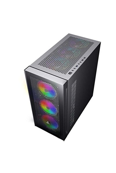 GAMEBOOSTER Gb-w002b 650w 80+ Bronze Usb 3.0 Mesh Argb Gaming E-atx Kasa