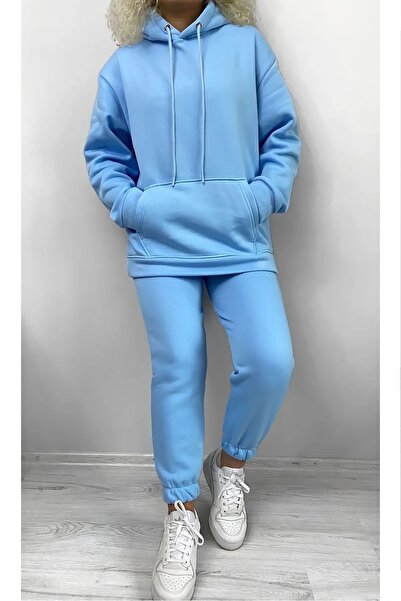 Swana Unisex Eşofman Takımı Üç Iplik Şardonlu