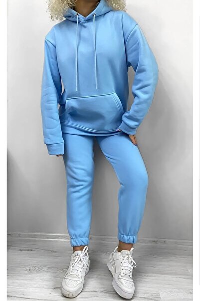 Swana Unisex Eşofman Takımı Üç Iplik Şardonlu