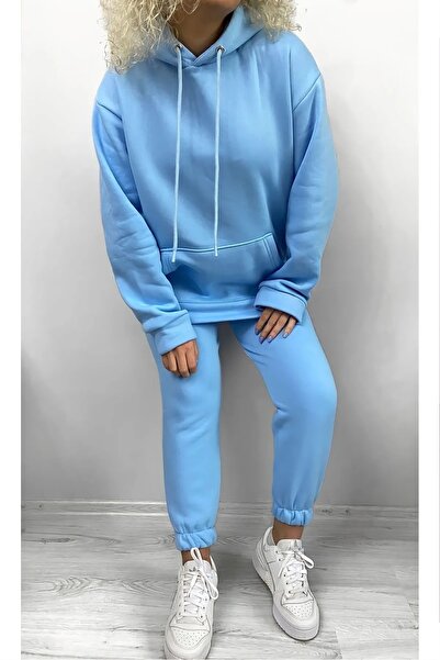 Swana Unisex Eşofman Takımı Üç Iplik Şardonlu