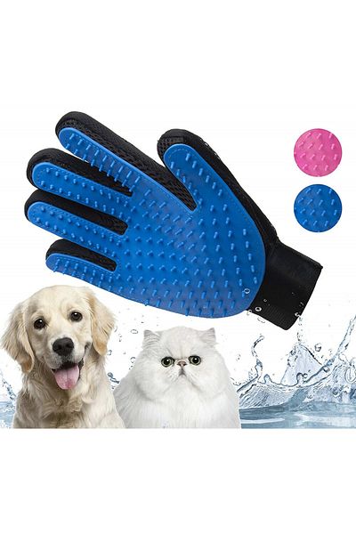 Entelux Pet Cat Dog Hair Collecting Collector Gloves Models Comb Gloves Hair Collector