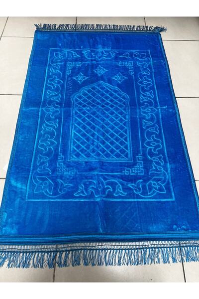 SARIHAN AVM سجادة صلاة قطيفة سميكة وناعمة