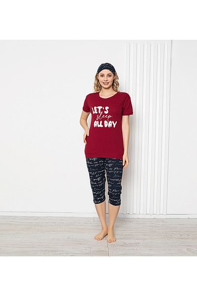 DONLİZZA 1340 Capri Pajama Set