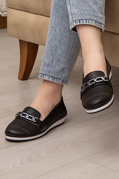 Ewen Tomm Pantofi de balerină ortopedici Daily Soft pentru femei cu cataramă ...