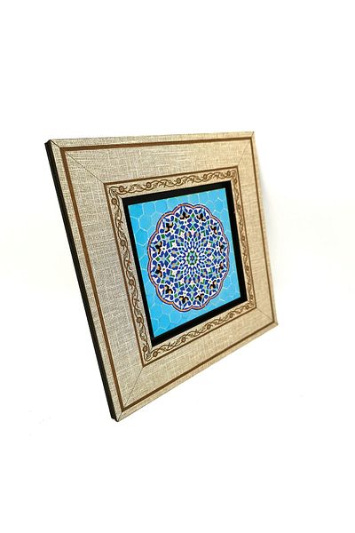 Sadrazam Friday Mosque Tile Iran Printed MDF Table