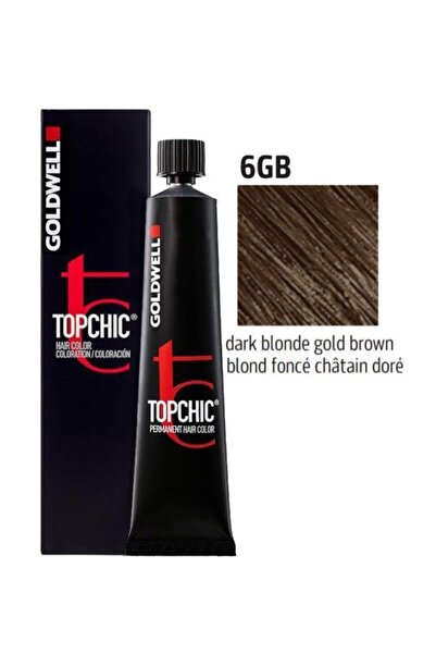 GOLDWELL Topchic Βαφή Μαλλιών Σκούρο Ξανθό Χρυσοκαφέ 6GB, 1 Συσκευασία (1 x 6...