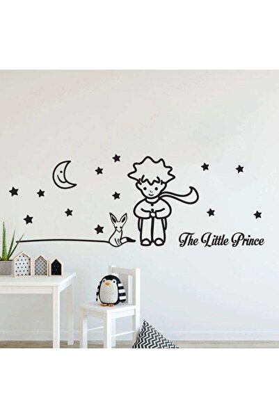 Genel Markalar Küçük Prens Ve Tilki Duvar Dekor Sticker Etiket - Beyaz Eşya