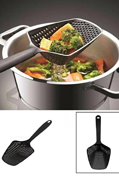 FairPrice Süzgeçli Kepçe Kızartma Ve Makarna Süzgeci Kevgir