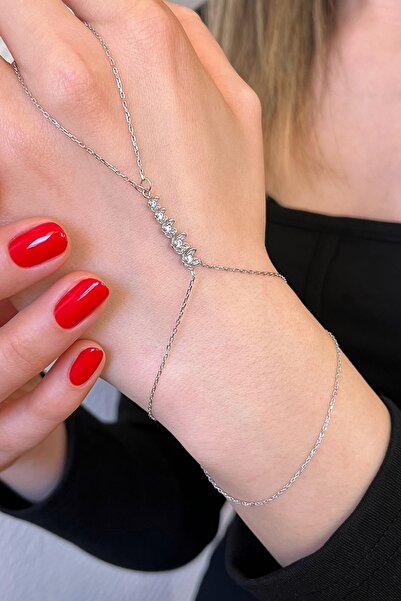 Argentum Concept 925 Ayar Gümüş Çiçek Dizisi Şahmeran - 45098901