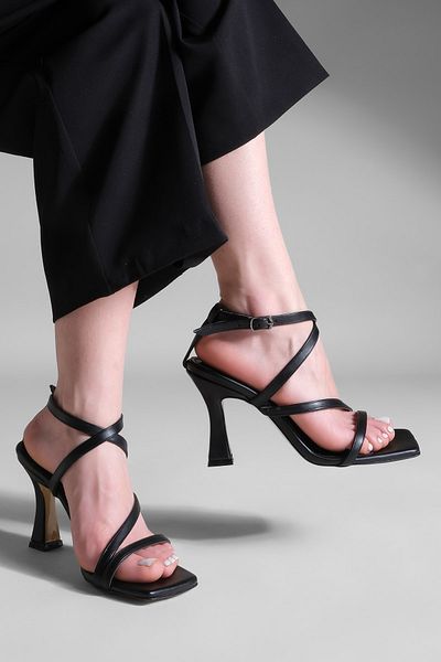 Marjin High Heels - Schwarz - Blockabsatz