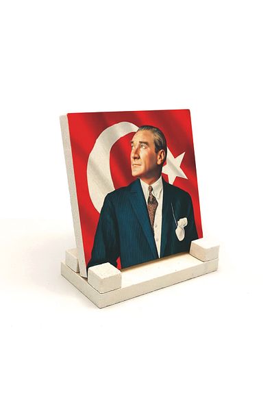Sadrazam Ataturk Printed Natural Stone Tabletop