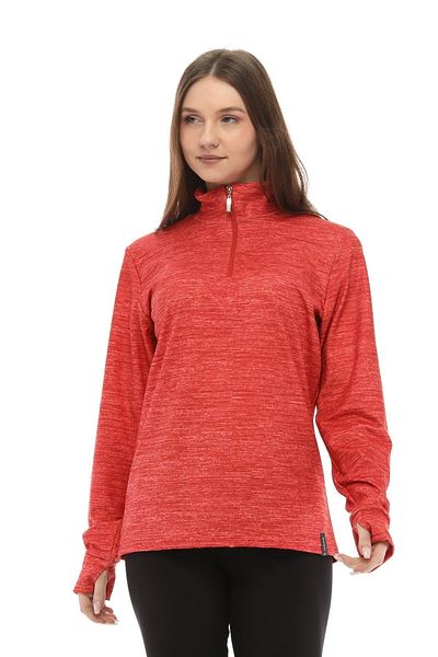 GHASSY CO. Women's Running Moisture Wicking UV Sun Protection Fence Detailed Long Sleeve Outdoor Sports Tshi