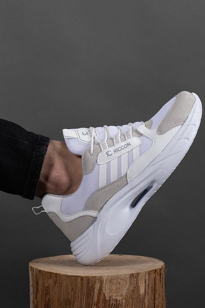 Riccon Torrine 001293   Weißer Unisex-Sneaker