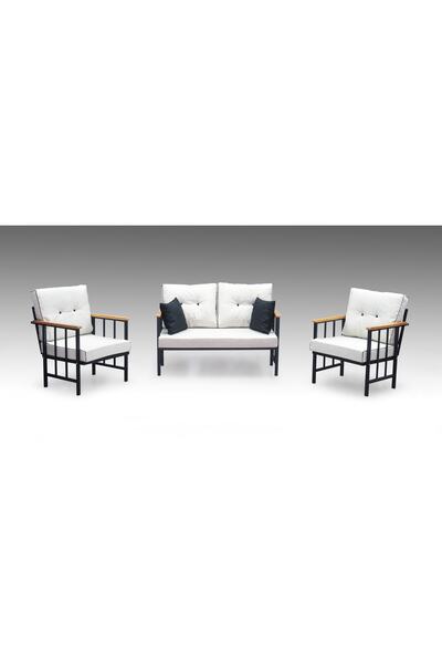 MDDEKORASYON Melis Krem Bej Set