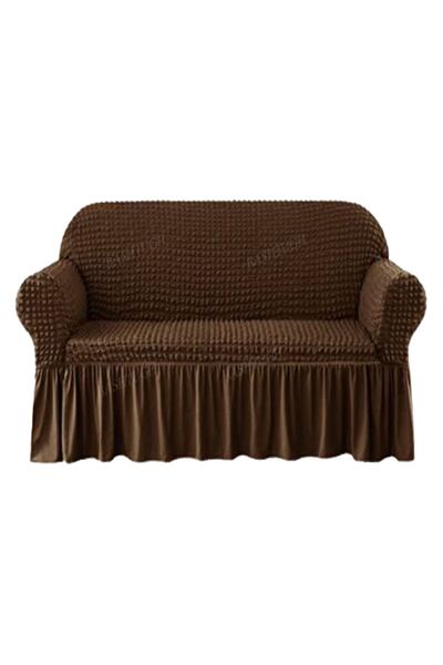 BASHTUGH TİCARET Husă pentru canapea pentru 2 persoane, husă elastică pentru ...