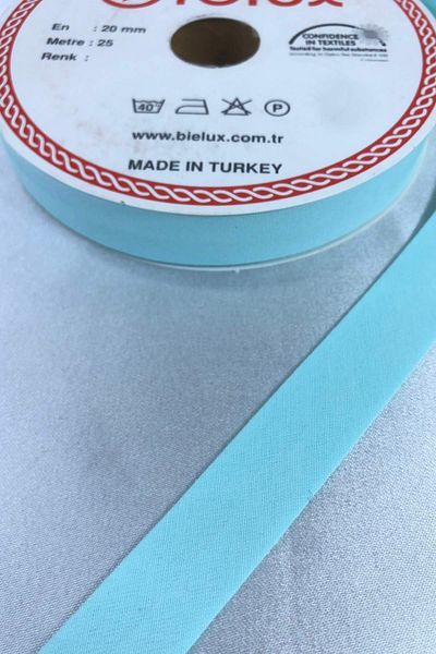 GELD Water Green Koton Biye Πλάτος 2 cm Μήκος 1 μέτρο – Κορδέλα