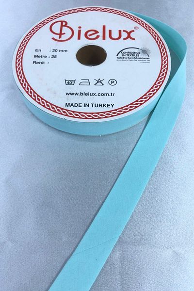 GELD Water Green Koton Biye Πλάτος 2 cm Μήκος 1 μέτρο – Κορδέλα