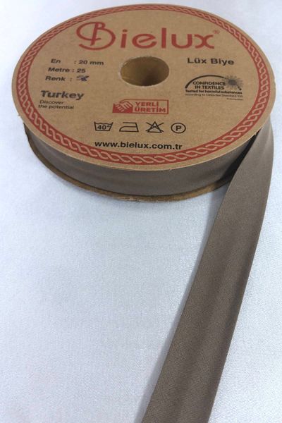 GELD Dark Mink Koton Piping Πλάτος 2 cm Μήκος 1 μέτρο – Κορδέλα