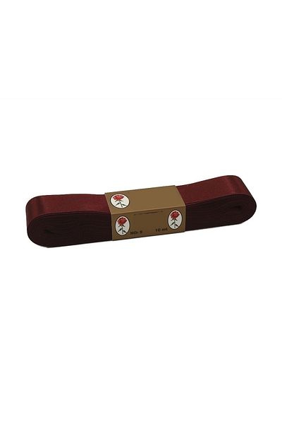 GELD Burgundy Satin Ribbon 3 cm 1 Ball 10 Meters – Ribbon