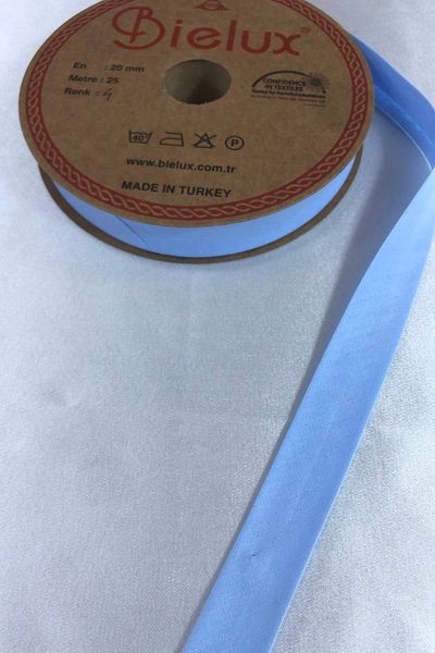 GELD Blue Koton Biye Latime 2 Cm Lungime 1 Metru – Panglică