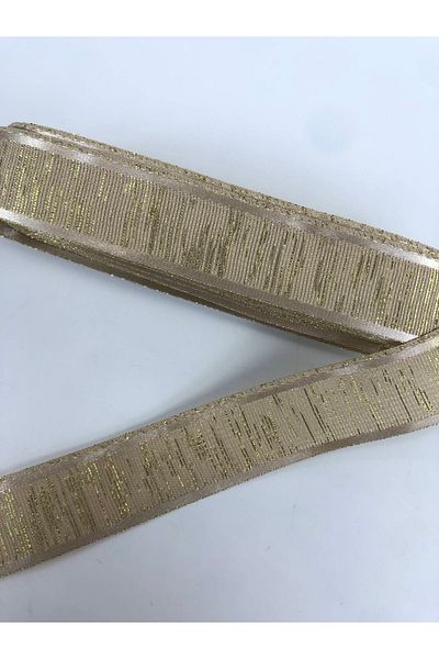GELD Κορδέλα για πάρτι Mink Gold Glitter – Κορδέλα