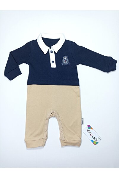 Necix's Armalı Polo Yaka Bebek Tulum