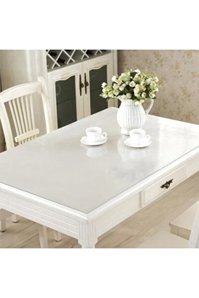 BALBAN TİCARET 1,5 mm, masă din PVC transparent, protector pentru cârpă de masă, covoraș de masă, mica de protecție, folie de acetat