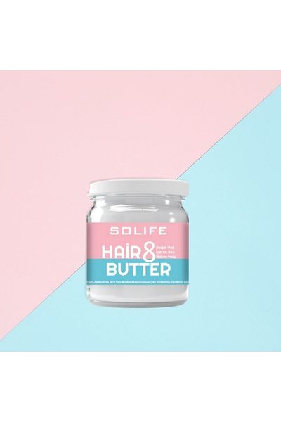 SOLIFE Hair Butter Containing Natural Oils - Hair Care Cure