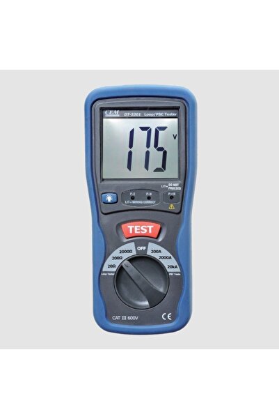 Cem Dt-5301 Kazıksız (prizden) Topraklama Direnci Ölçer